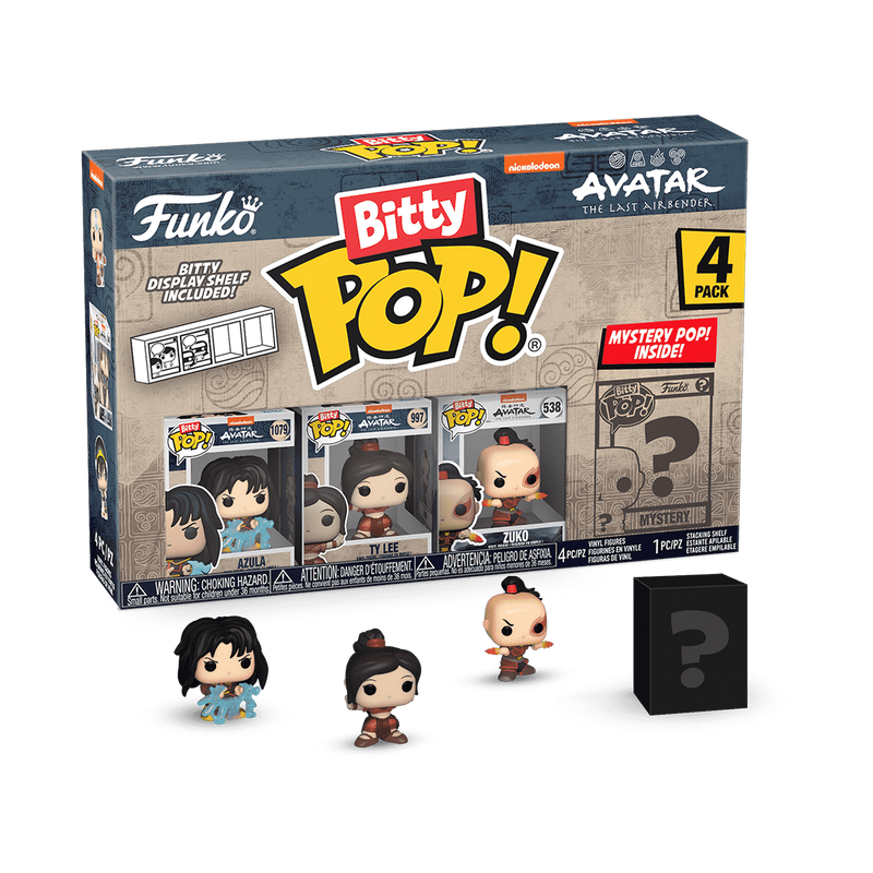 Bitty Pop! Avatar The Last Airbender 4-Pack Series 2, , hi-res view 1
