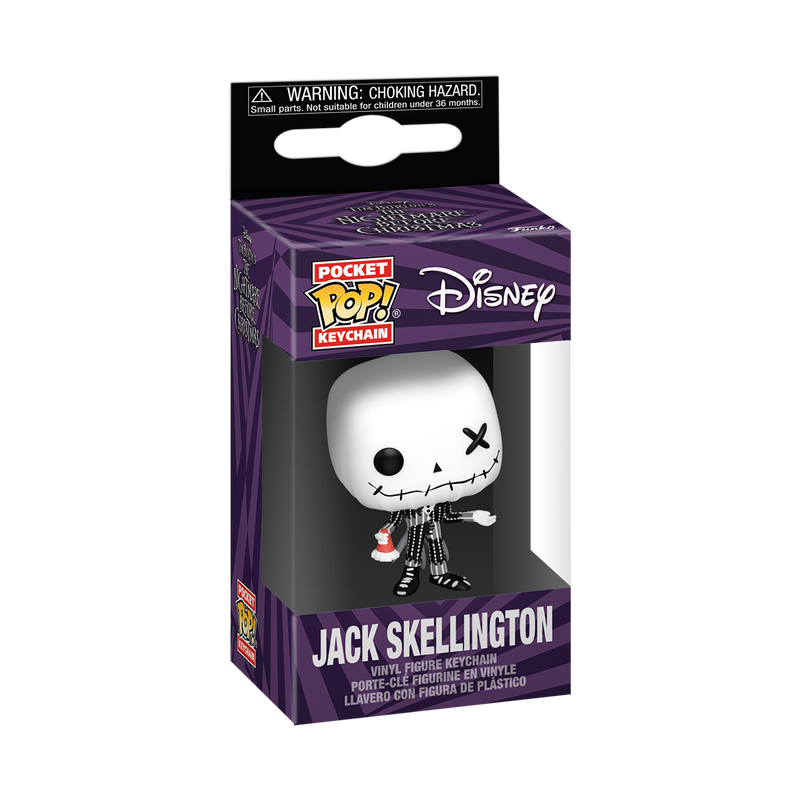 Pop! Keychain Jack Skellington (Patchwork), , hi-res view 2
