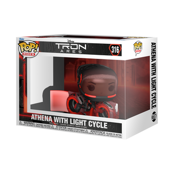 Pop! Rides Athena with Light Cycle (Tron: Ares), Image 2