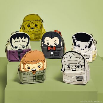 Universal Monsters Cosplay Mystery Mini Backpack Keychain Charm, Image 2