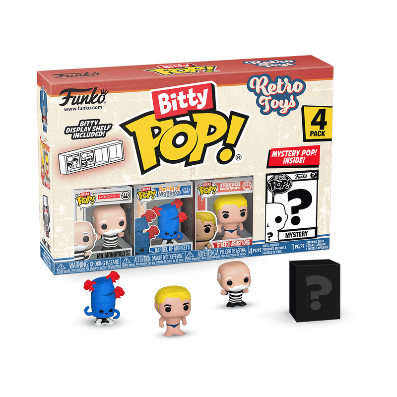 Bitty Pop! Retro Toys Hasbro 4-Pack Series 4, , hi-res view 1