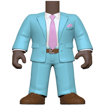 BAP- ML - SK4 - Body - TQ Suit PK Tie, Image 1