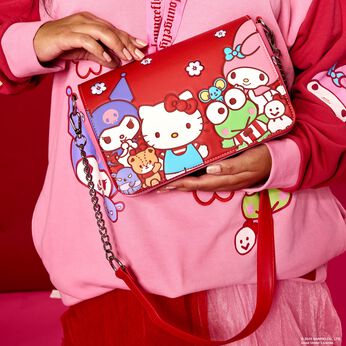 Sanrio Hello Kitty & Friends Color Block Crossbody Bag, Image 2