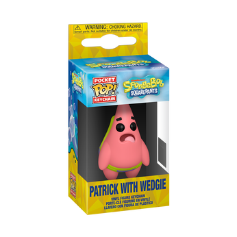 Pop! Keychain Patrick with Wedgie, Image 2