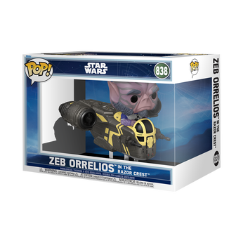 Pop! Rides Deluxe Zeb Orrelios in the Razor Crest, Image 2