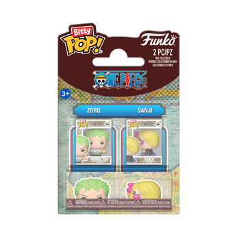 Bitty Pop! Zoro & Sanji 2-Pack, , hi-res view 1