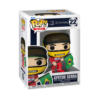 Pop! Ayrton Senna with Brazilian Flag, , hi-res view 2