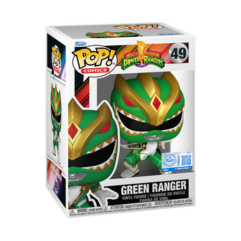 Pop! Green Ranger with Dragon Dagger, Image 2