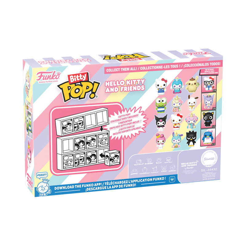 Bitty Pop! Hello Kitty and Friends 4-Pack Series 1, , hi-res view 3