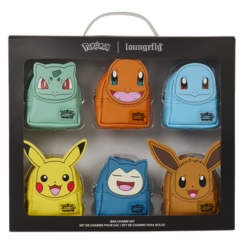 Pok&eacute;mon Exclusive Starters Cosplay Mini Backpack Keychain Charm Set, , hi-res view 1
