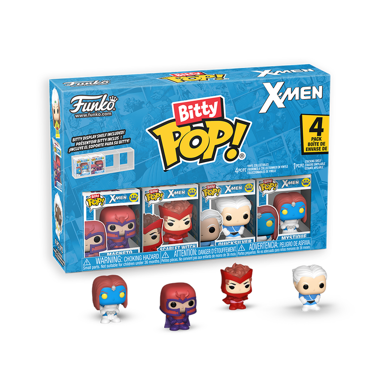 Bitty Pop! X-Men 4-Pack Series 1, , hi-res view 1