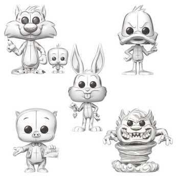 Looney Tunes Sketched Deco Bundle, Image 1