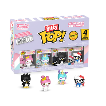 Bitty Pop! Hello Kitty and Friends 4-Pack Series 4,  Bitty Pop! Hello Kitty and Friends 4-Pack Series 4, Image 1
