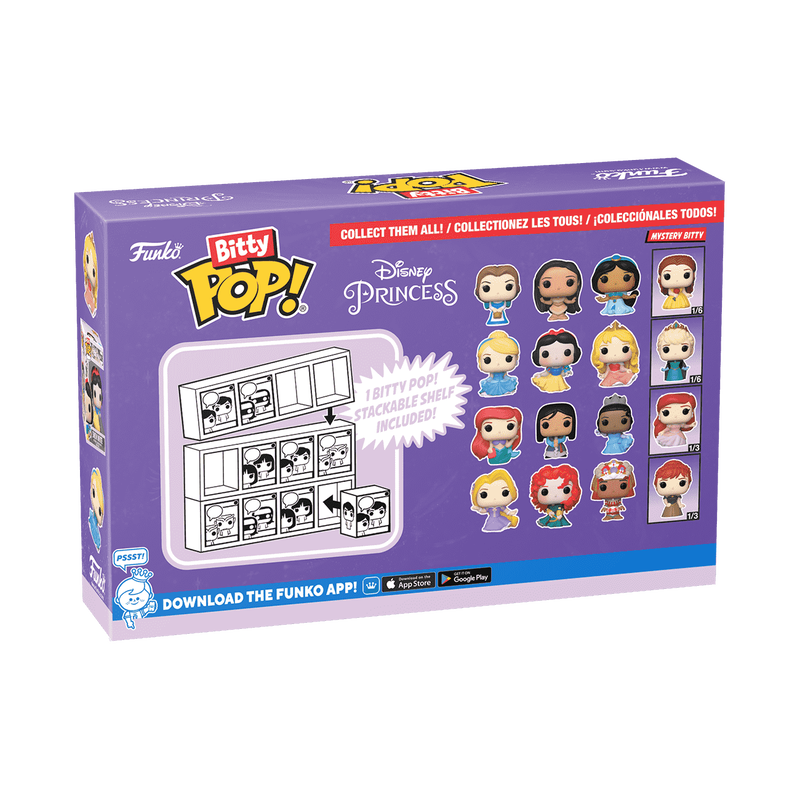 Bitty Pop! Disney Princess 4-Pack Series 2, , hi-res view 3