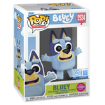 Pop! Bluey Jumping (Flocked), , hi-res view 2