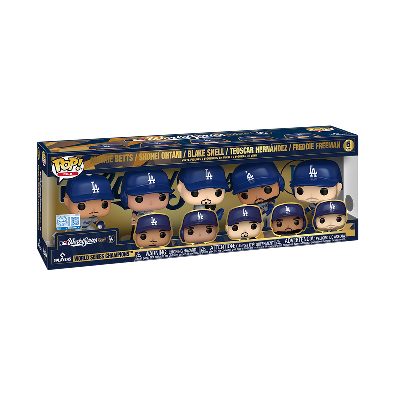 funko pop ロサンゼルスドジャース　ワールドシリーズチャンピオン5パック funko pop ロサンゼルスドジャース ワールドシリーズチャンピオン5