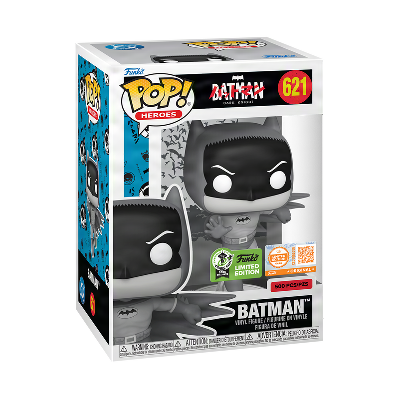 Pop! Batman (Bat-Manga! Black and White) with Pop! Protector, , hi-res view 2