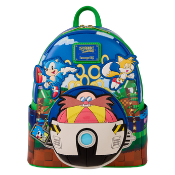 Sonic The Hedgehog Light Up Mini Backpack, Image 1