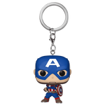Pop! Keychain Captain America (Marvel New Classics), , hi-res view 1
