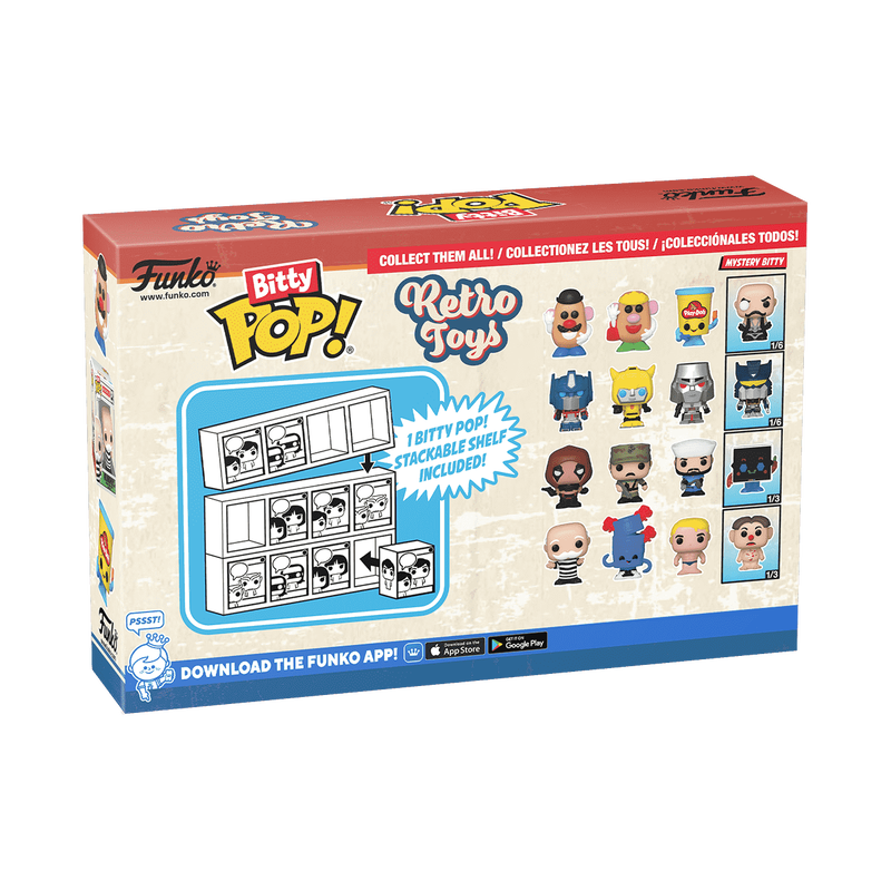 Bitty Pop! Retro Toys Hasbro 4-Pack Series 1, , hi-res view 3