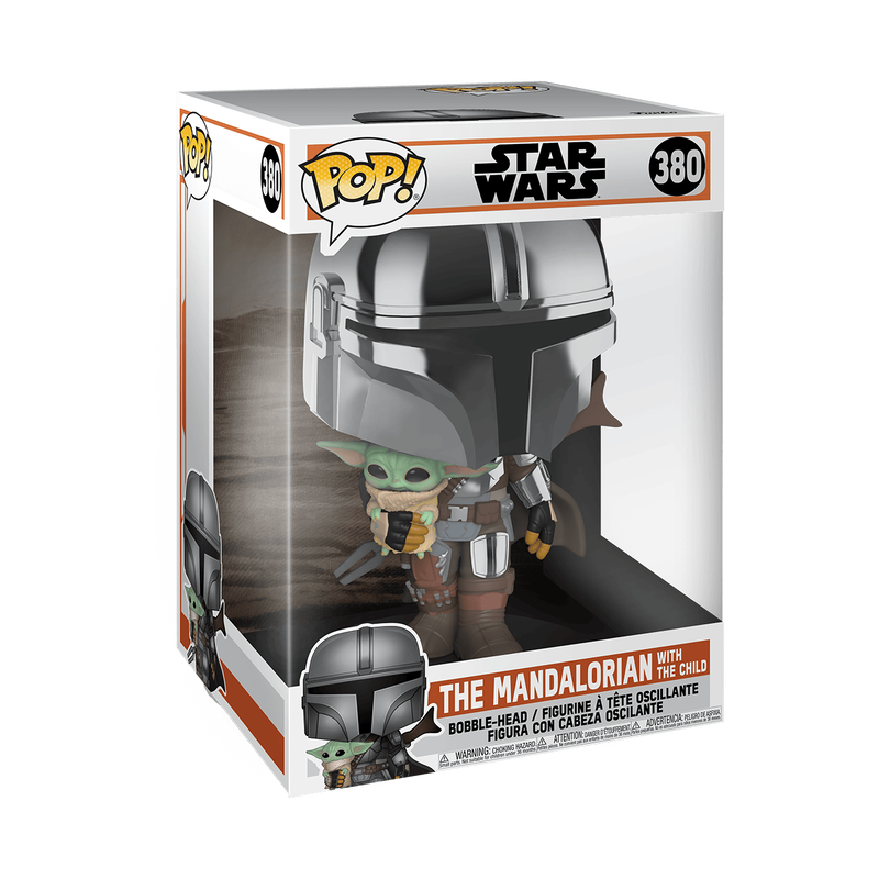 Pop! Jumbo The Mandalorian with The Child, , hi-res view 2