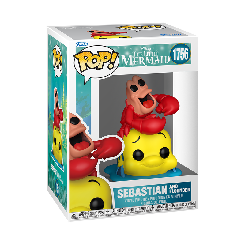 Pop! Sebastian and Flounder, , hi-res view 2