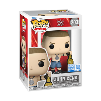 Pop! Pop! John Cena with Spinner Championship Belt, Image 2