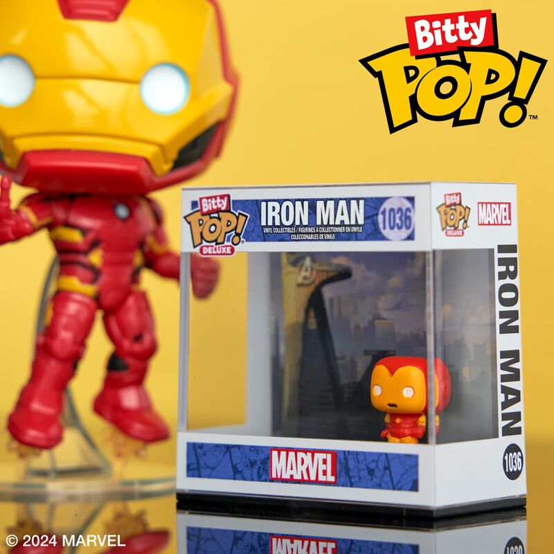 Bitty Pop! Deluxe Iron Man (Avenger Tower) FWlifestyle1 view 2