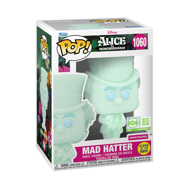 Pop! Mad Hatter (Glow) with Pop! Protector , , hi-res view 2
