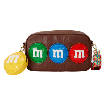 Loungefly x M&M&rsquo;S Candies Scented Crossbody Bag with Coin Bag, Image 1