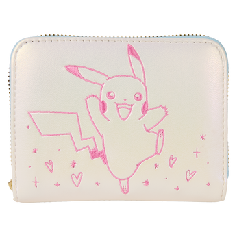 Pok&eacute;mon Iridescent Pikachu Zip Around Wallet, Image 1