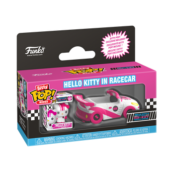 Bitty Pop! Rides Hello Kitty in Racecar, Image 2
