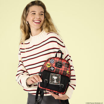 Peanuts Punk Snoopy Grunge Mini Backpack, , hi-res view 2