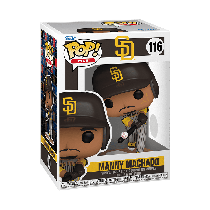 Pop! Manny Machado (Batting) (Grey Away Uniform), , hi-res view 2