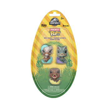 Pocket Pop! Jurassic World Hatchling 3-Pack, Image 2