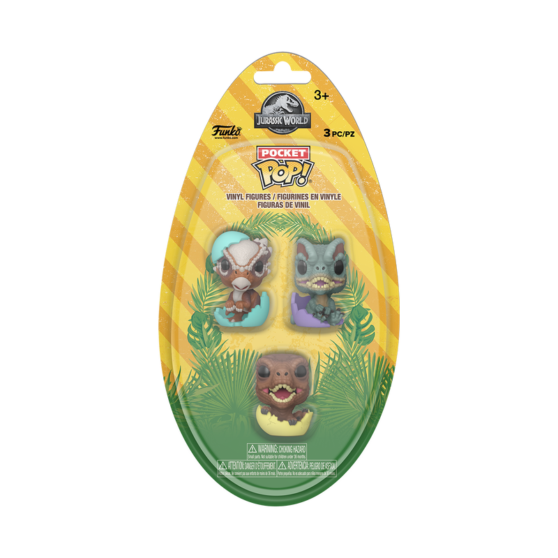 Pocket Pop! Jurassic World Hatchling 3-Pack, , hi-res view 2