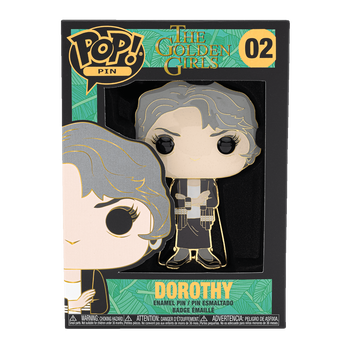 The Golden Girls Dorothy Funko Pop! Pin, Image 1
