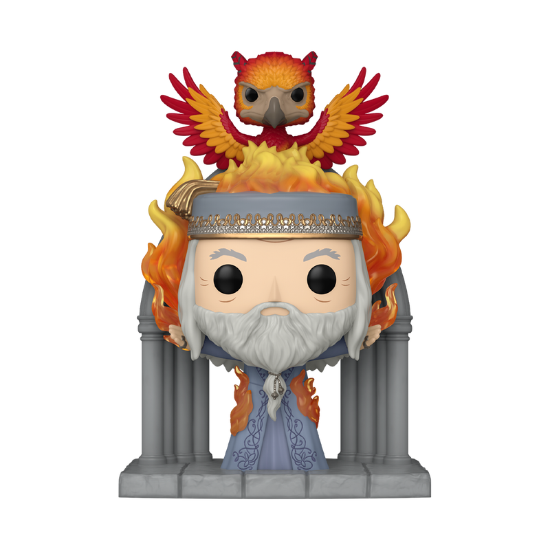 Pop! Deluxe Albus Dumbledore with Fawkes, , hi-res view 1