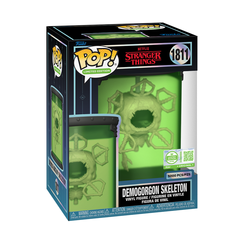 Pop! Demogorgon Skeleton with Pop! Protector, , hi-res view 2