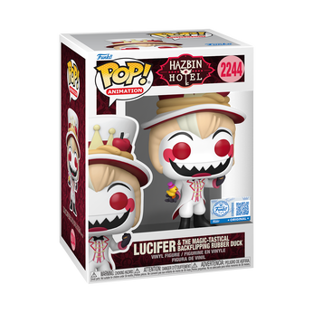 Pop! Lucifer & The Magic-Tastical Backflipping Rubber Duck, Image 2