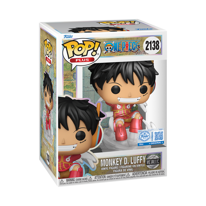 Pop! Plus Monkey D. Luffy (Egghead Arc) (Metallic), , hi-res view 2
