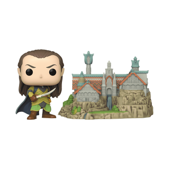 Pop! Town Lord Elrond with Rivendell, Image 1