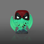 Pop! Plus Deadpool as Cthulhu (Glow) with Pop! Protector, , hi-res view 3