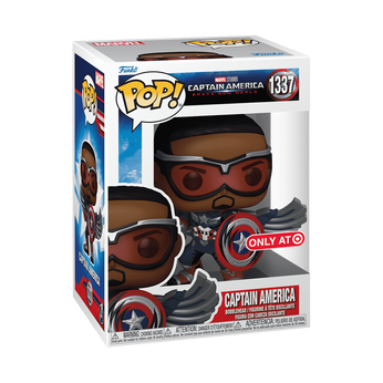 Pop! Captain America (Sam Wilson) (Comic Deco), , hi-res view 2