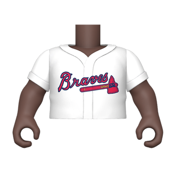 PY: Torso- ML SK4 Jersey WH- Braves, Image 1