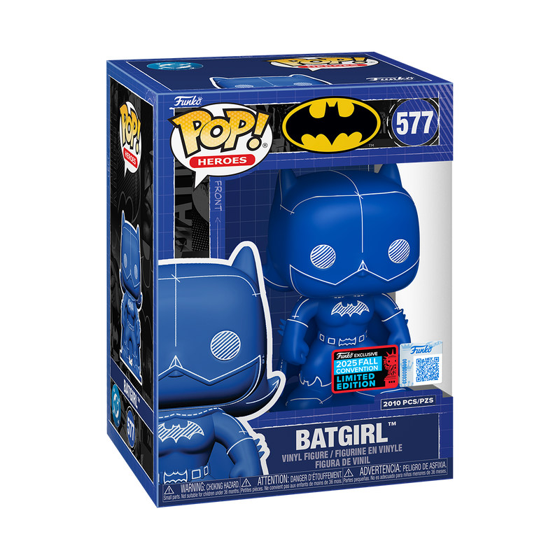 Pop! Batgirl (Blueprint Deco) with Pop! Protector, , hi-res view 2