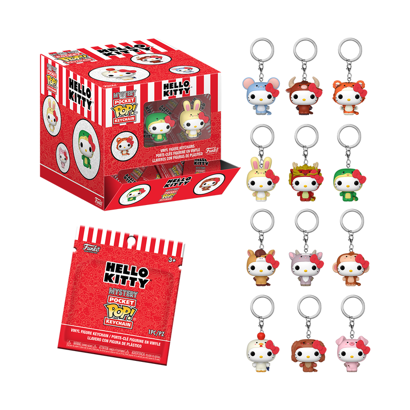 Mystery Pop! Keychain Hello Kitty & Friends, , hi-res view 1