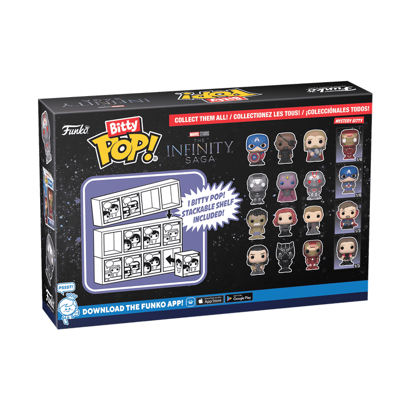 Bitty Pop! Marvel the Infinity Saga 4-Pack Series 1, , hi-res view 4