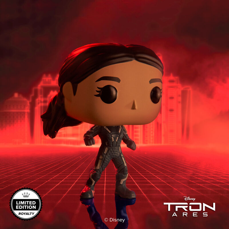 Pop! Eve Kim (Glow) (Tron: Ares) with Pop! Protector, , hi-res view 1