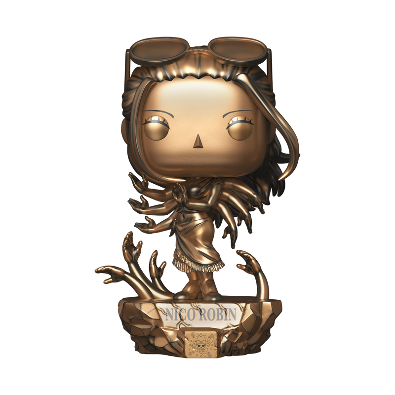 Pop! Plus Nico Robin Statue (Bronze) with Pop! Protector, , hi-res view 1